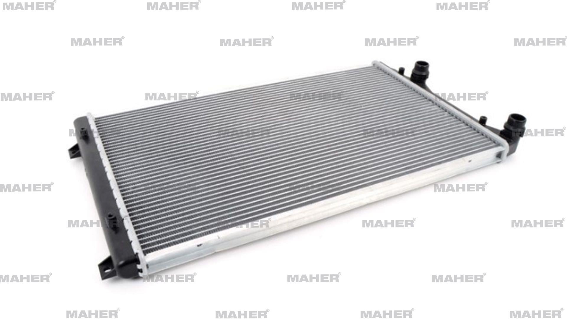RADYATÖR SU CADDY / OCTAVIA / LEON / GOLF5 / PASSAT 04-10 CAXA-BMY-BJB-BXE-BKC 1.4TSI-1.9 TDI BRAZ BRAZING