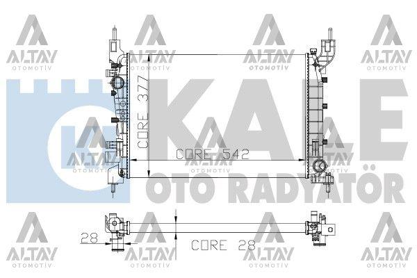 RADYATÖR SU LINEA 07= / 1.4 M-T MEKANİK