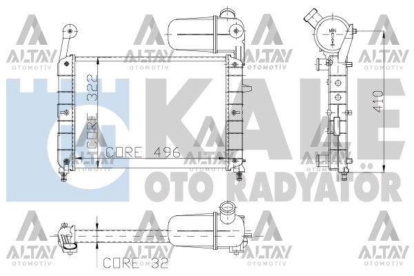 RADYATÖR SU TEMPRA  92-99 / TIPO 92-99 1.4-1.6 MEKANİK