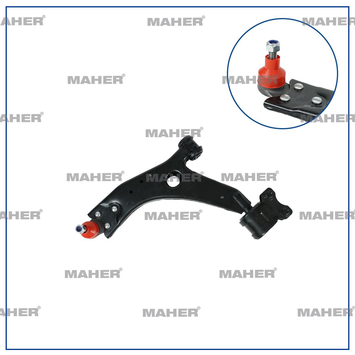 SALINCAK FOCUS II 04-12 / C-MAX 10= / S40 II 04= / V50 04= / C30 07= 18mm ROTİLLİ SAC ALT SOL