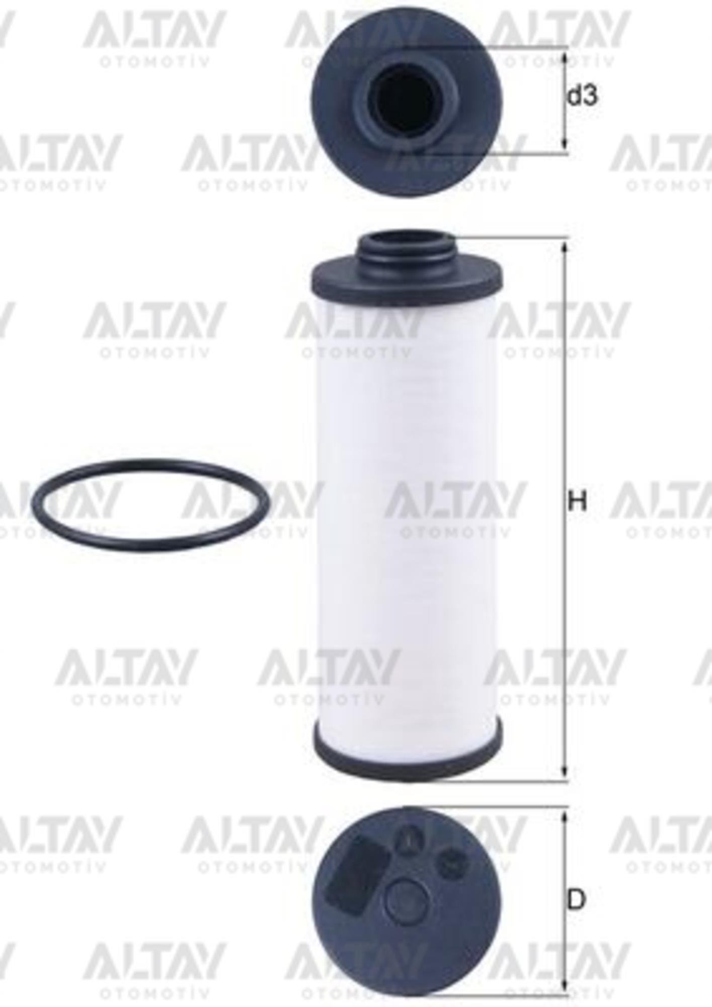 ŞANZIMAN YAĞ FİLTRESİ A4 / A5 / A6 / A7 / Q5 08=