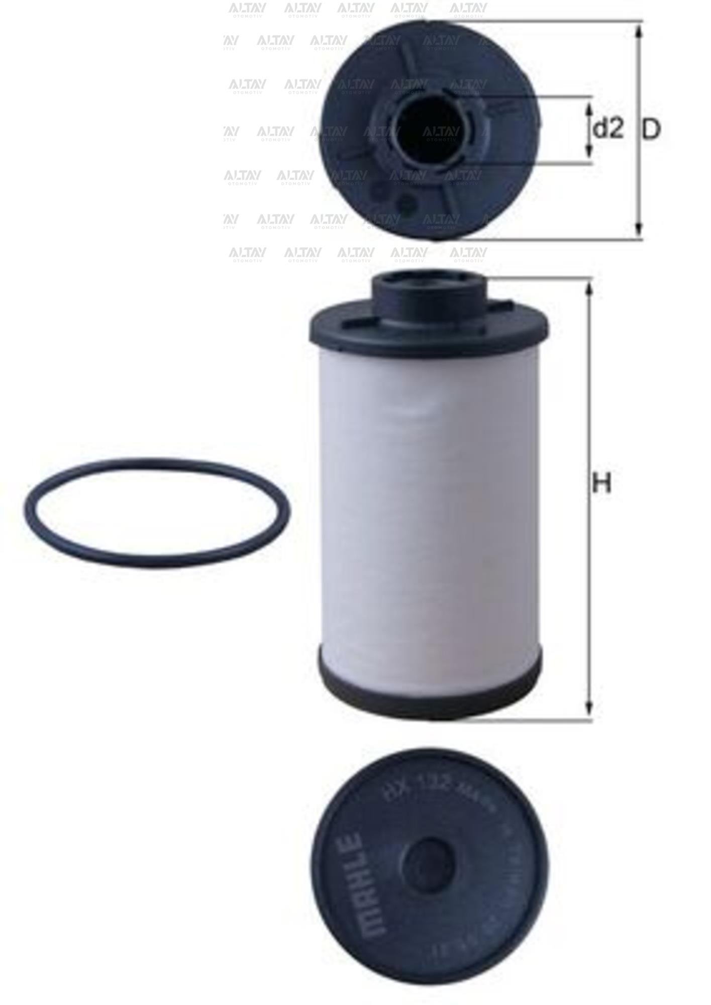 ŞANZIMAN YAĞ FİLTRESİ GOLF5 / GOLF6 / GOLF7 / JETTA / A3 / LEON 04=