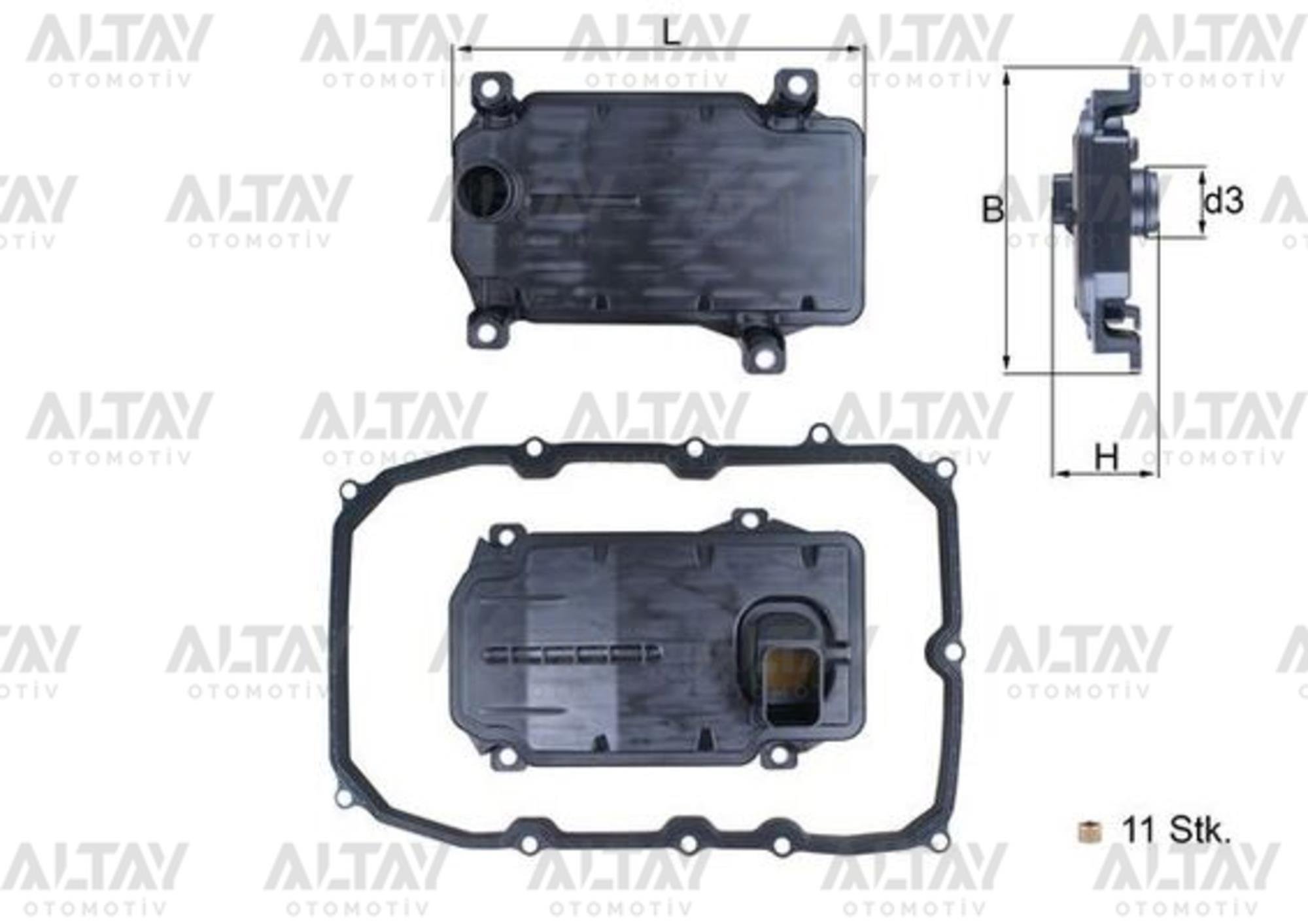 ŞANZIMAN YAĞ FİLTRESİ TOUAREG / CAYENNE 10=