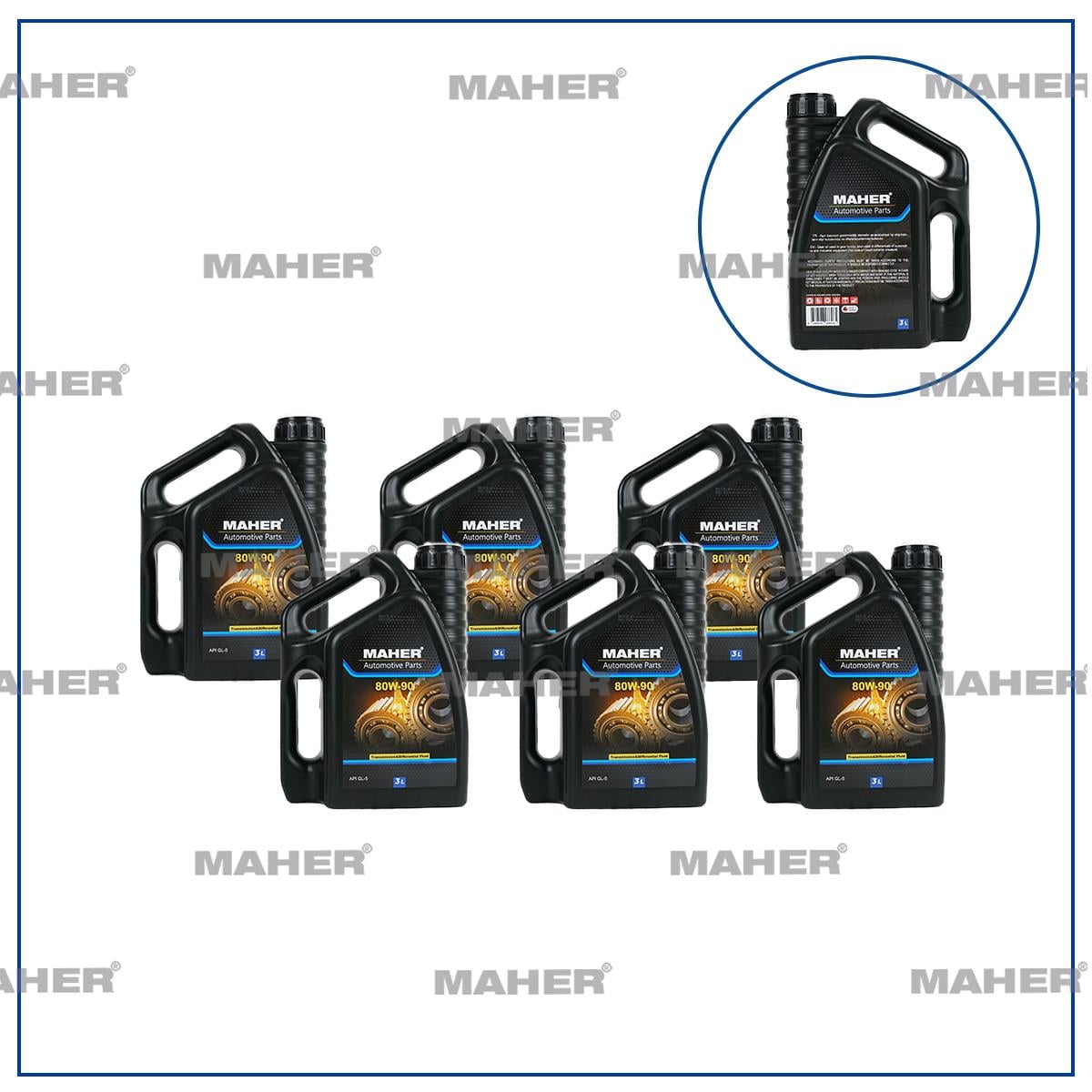SANZIMAN YAĞI 80W/90 GL5 / 3lt