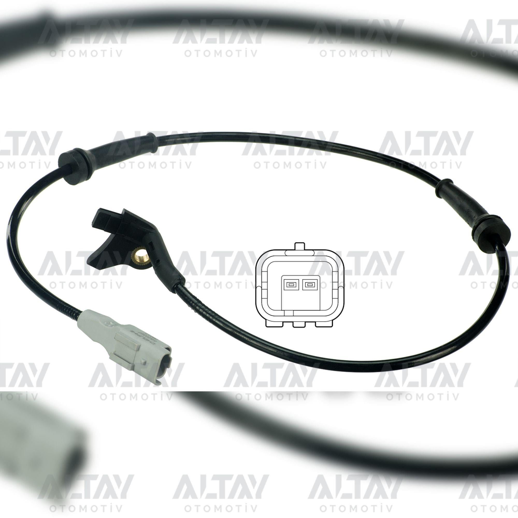 SENSÖR ABS PARTNER / BERLINGO / C4 08= ÖN