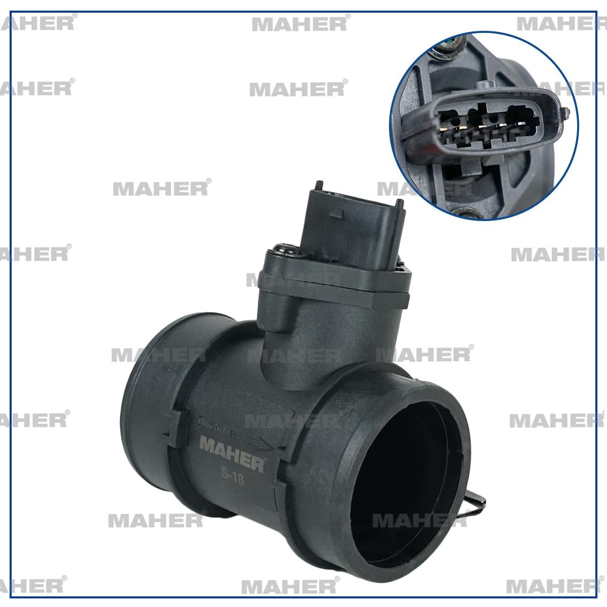 SENSÖR HAVA AKIŞ ASTRA G / ASTRA H / CORSA C 04-07 Z10XEP-Z12XEP-Z14XEP 5 PİN OVAL SOKET