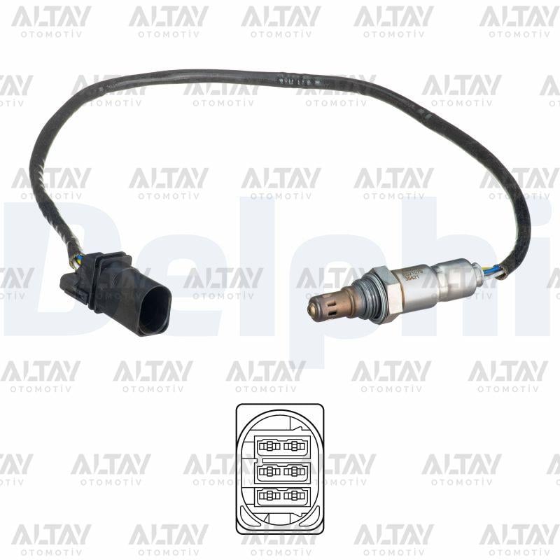 SENSOR OKSIJEN GOLF6 / CADDY / A3 / JETTA 10= CAYB-CAYC-CAYD 1.6 TDI ON