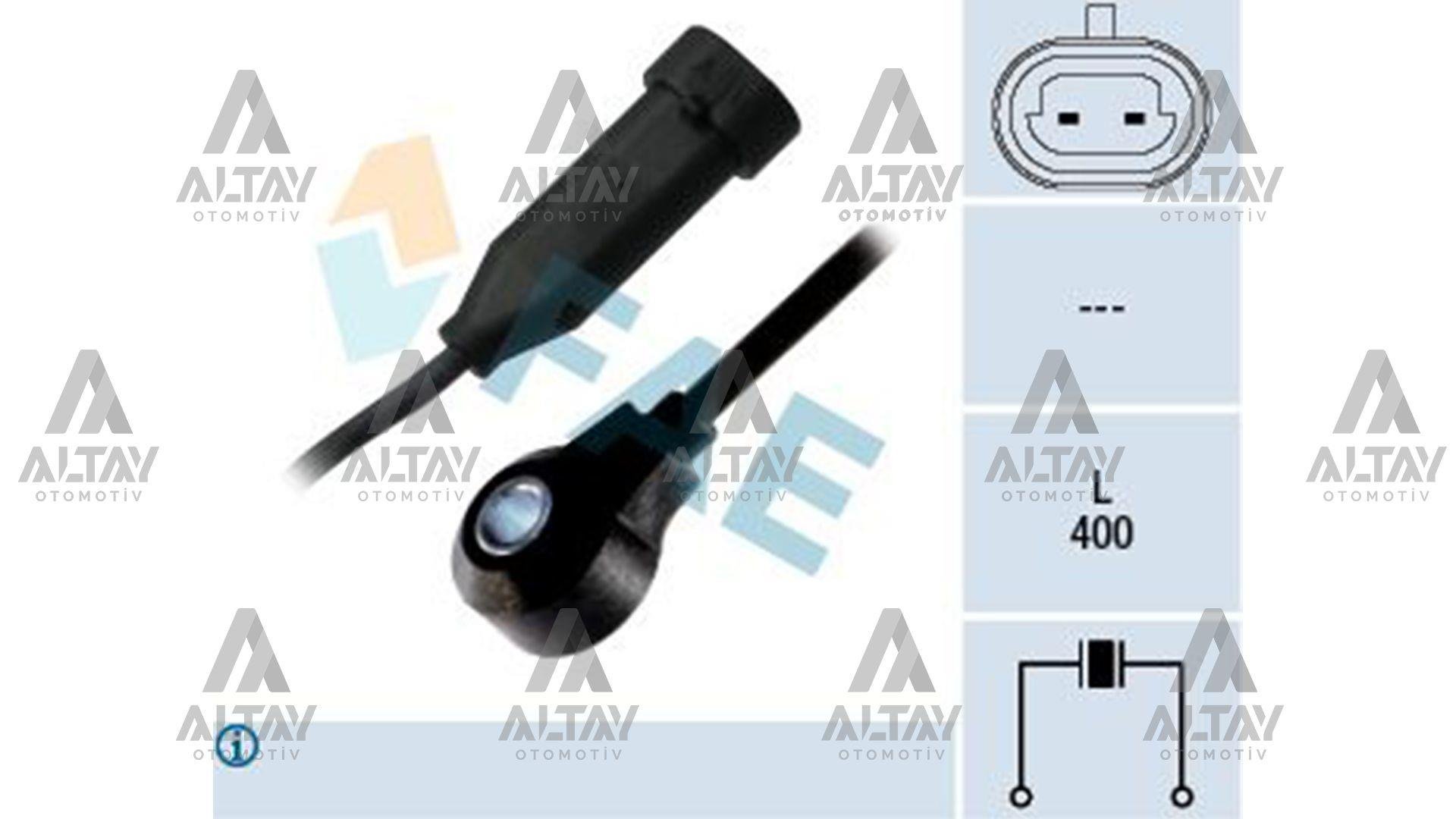 SENSÖR VURUNTU ASTRA F / ASTRA G / CORSA B CORSA C / VECTRA B / VECTRA C X14SZ-X16XEL-Z14XE-Z16XE