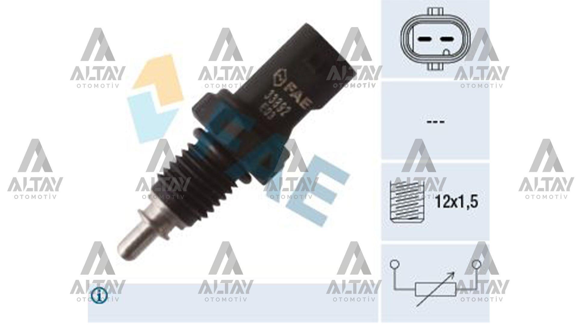 SENSÖR YAKIT SICAKLIK CADDY / GOLF6 / GOLF7 / JETTA / LEON / PASSAT / POLO / CRAFTER 10= CAYB-CAYC-CAYD-BKP-BKD-CBAA-CBAB-CDBA-CNFA-CNFB 1.6 TDİ-2.0 TDİ