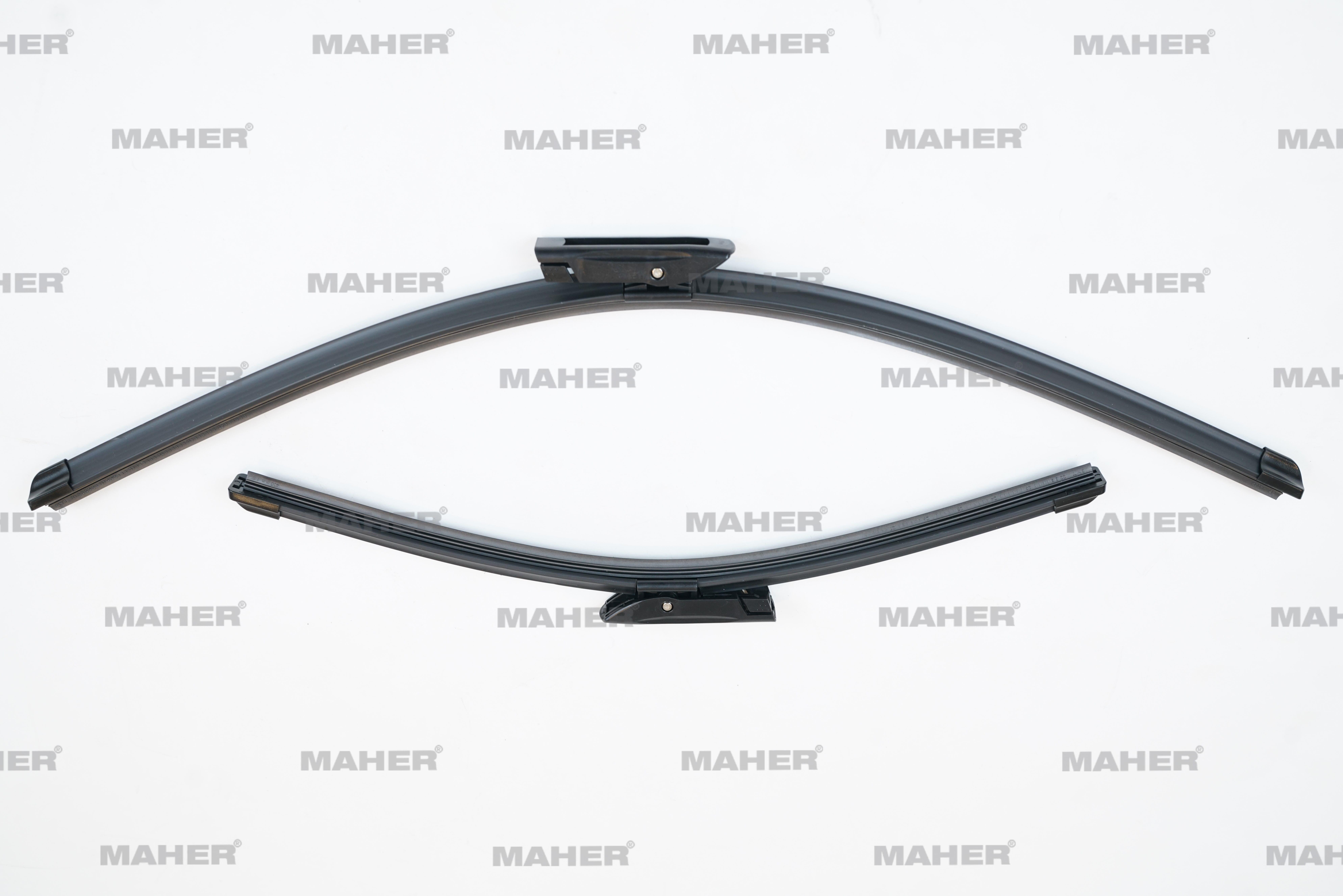 SİLECEK SÜPÜRGESİ TAKIM C-ELYSEE / P301 / C3 PICASSO / DS DS3 / CLIO III / FLUENCE / MEGANE III HATCHBACK AEROTWIN A116S (600+400mm) 24+16
