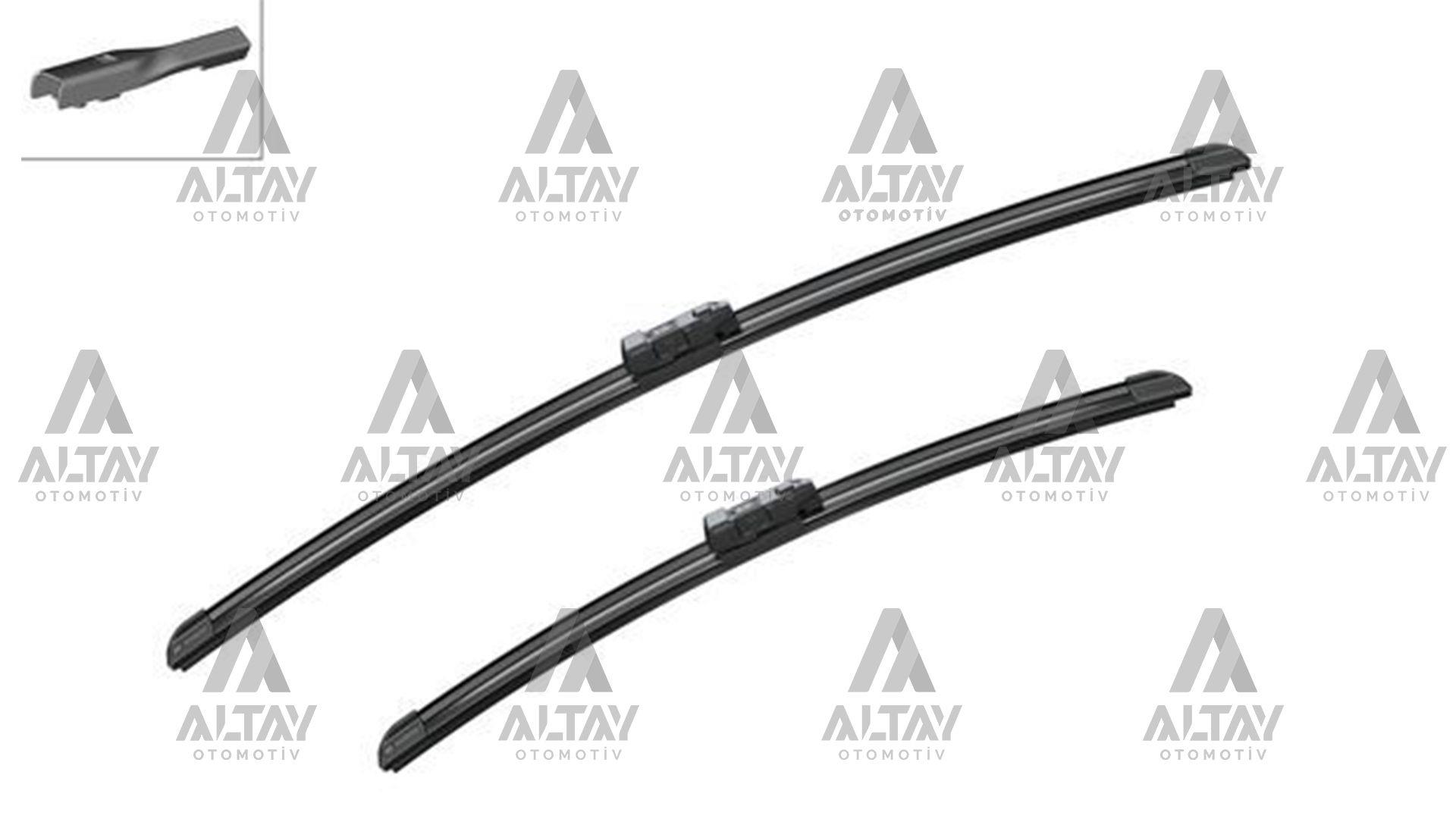 SİLECEK SÜPÜRGESİ TAKIM CADDY 17-20 / OCTAVIA 15= AEROTWIN A419S (600+450mm)