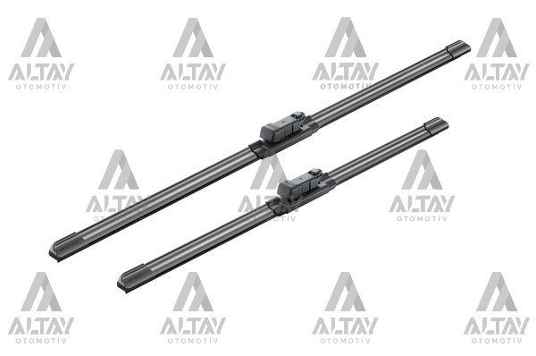 SİLECEK SÜPÜRGESİ TAKIM JETTA - PASSAT 10-14 / CC 10-12 / OCTAVIA 12-27 / Q2 16= 24+19 A620S (600mm+475mm)