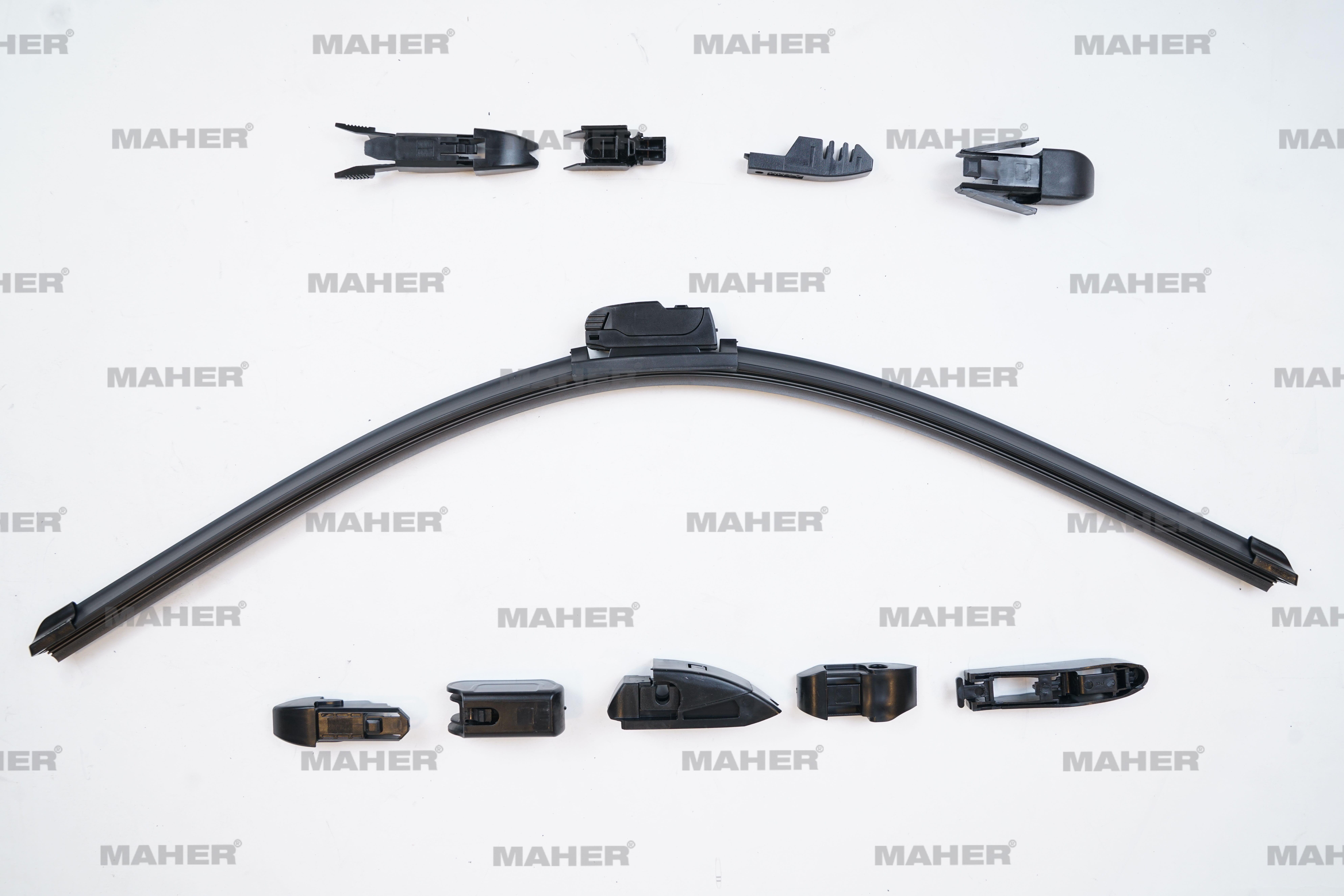 SİLECEK SÜPÜRGESİ TEK TİP ÜNİVERSAL 10 APARATLI 24 MUZ (600mm)