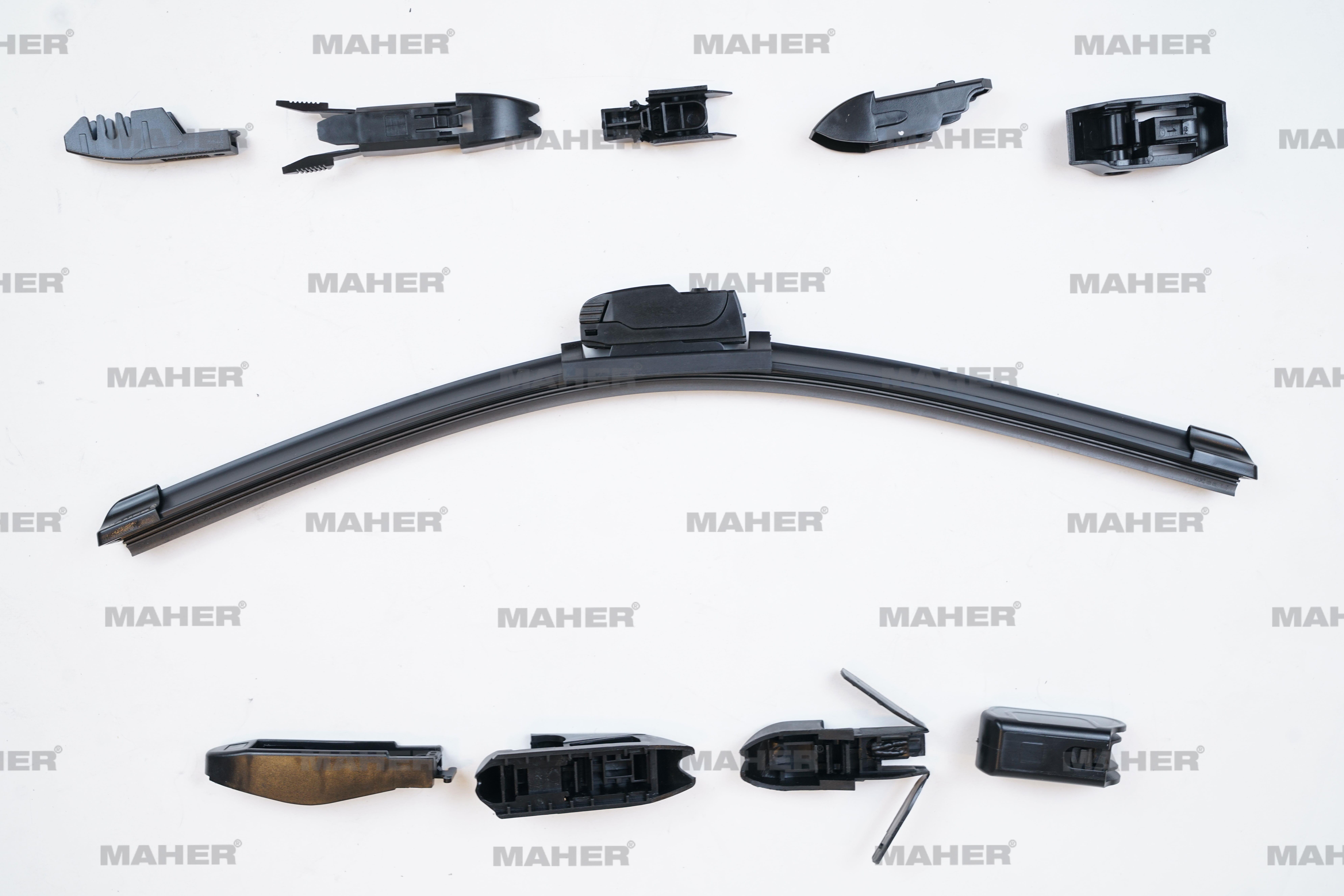 SİLECEK SÜPÜRGESİ TEK TİP ÜNİVERSAL 10 APARATLI 16 MUZ (400mm)