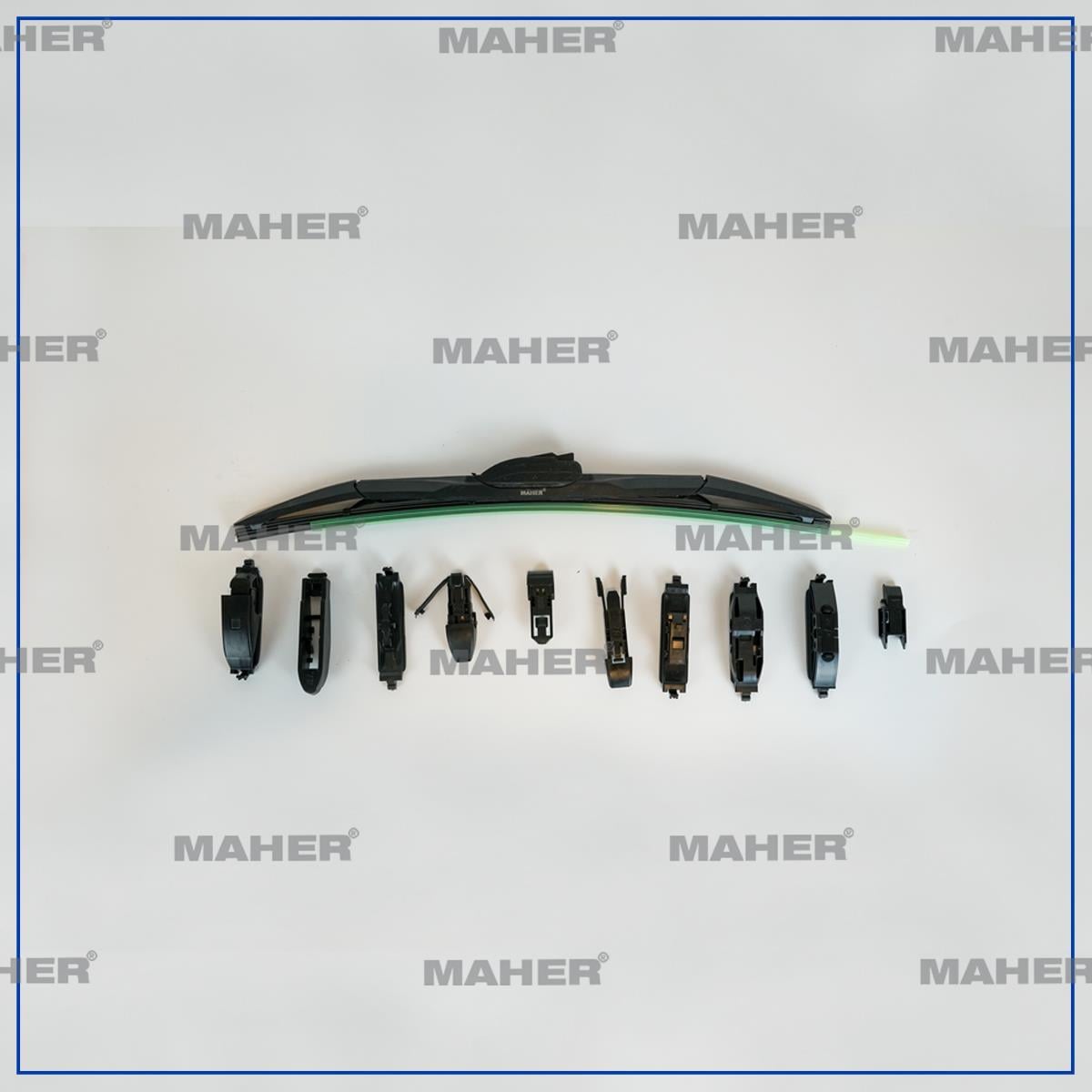 SİLECEK SÜPÜRGESİ TEK TİP ÜNİVERSAL 11 APARATLI 17 HYBRID (430mm)