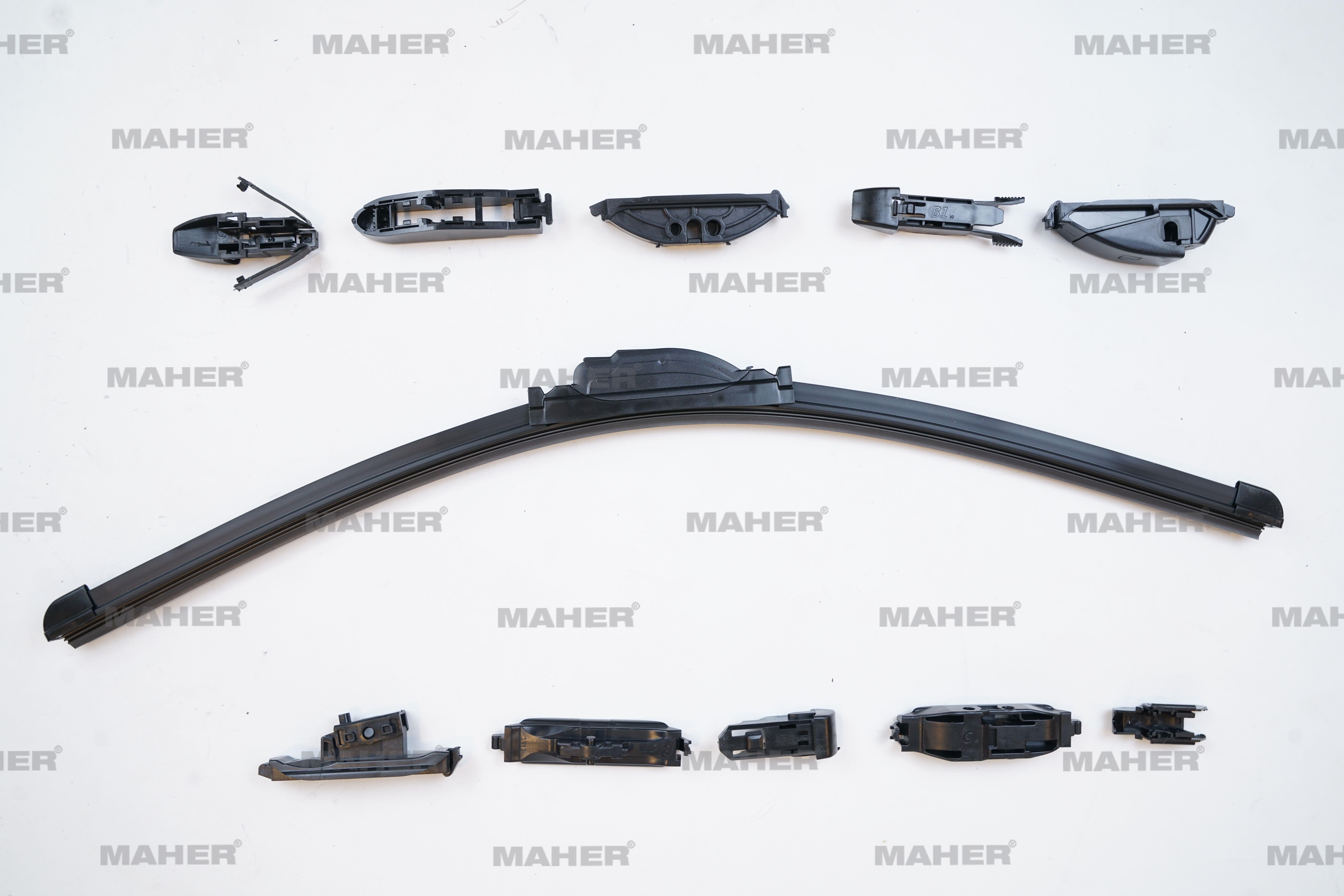 SİLECEK SÜPÜRGESİ TEK TİP ÜNİVERSAL 11 APARATLI 22 MUZ (550mm)
