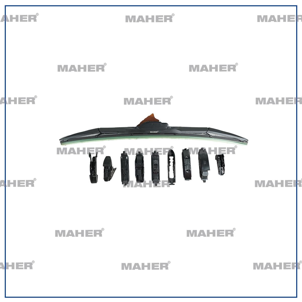 SİLECEK SÜPÜRGESİ TEK TİP ÜNİVERSAL 11 APARATLI 19 HYBRID (480mm)