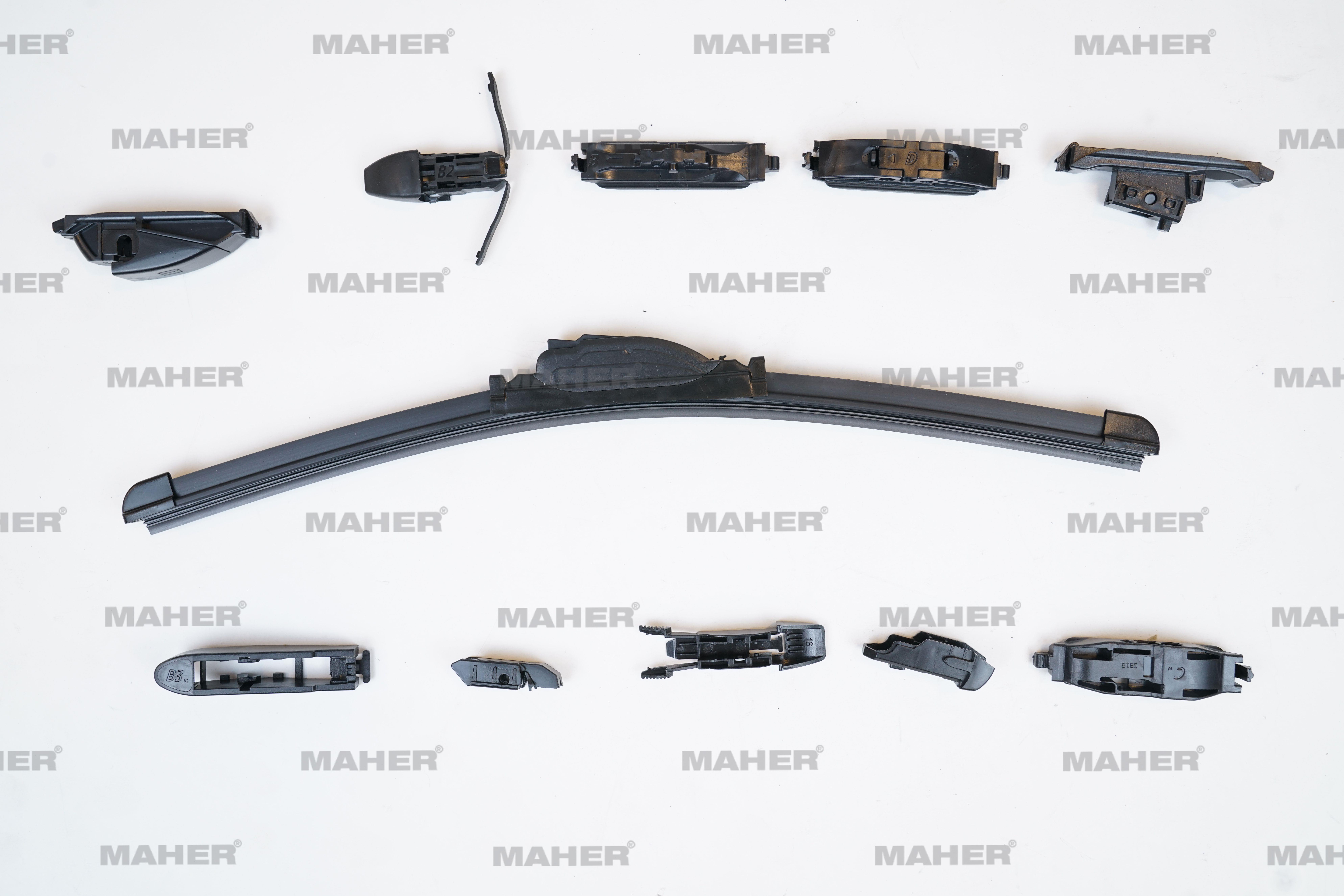 SİLECEK SÜPÜRGESİ TEK TİP ÜNİVERSAL 11 APARATLI 17 MUZ (430mm)