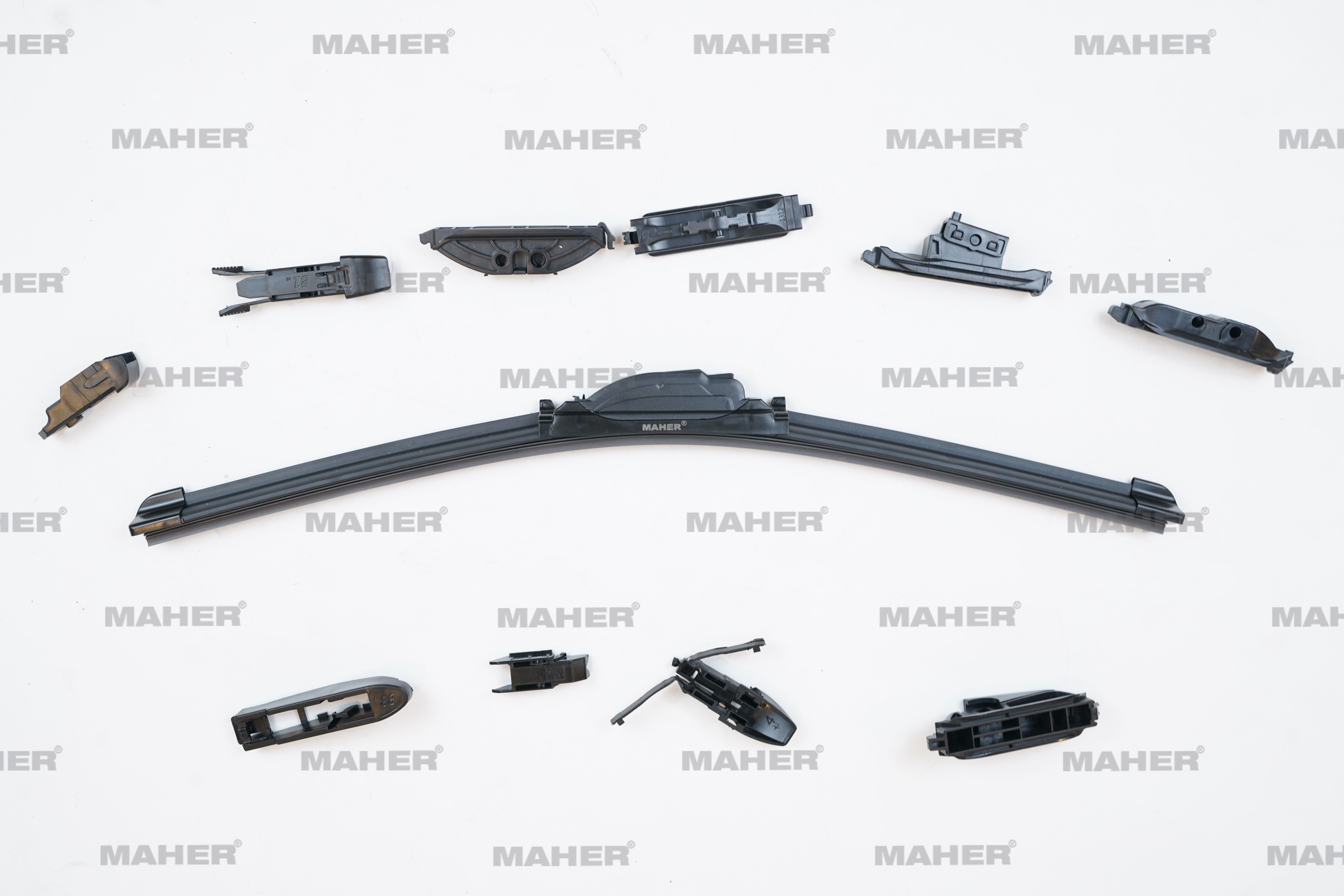 SİLECEK SÜPÜRGESİ TEK TİP ÜNİVERSAL 11 APARATLI 19 MUZ (480mm)