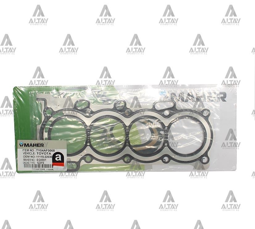 SİLİNDİR KAPAK CONTASI COROLLA 03-07 1.4 1.6 /  AVENSIS 03-08 1.6 / 1ZZFE/ 3ZZFE / 4ZZFE /  ÇELİK