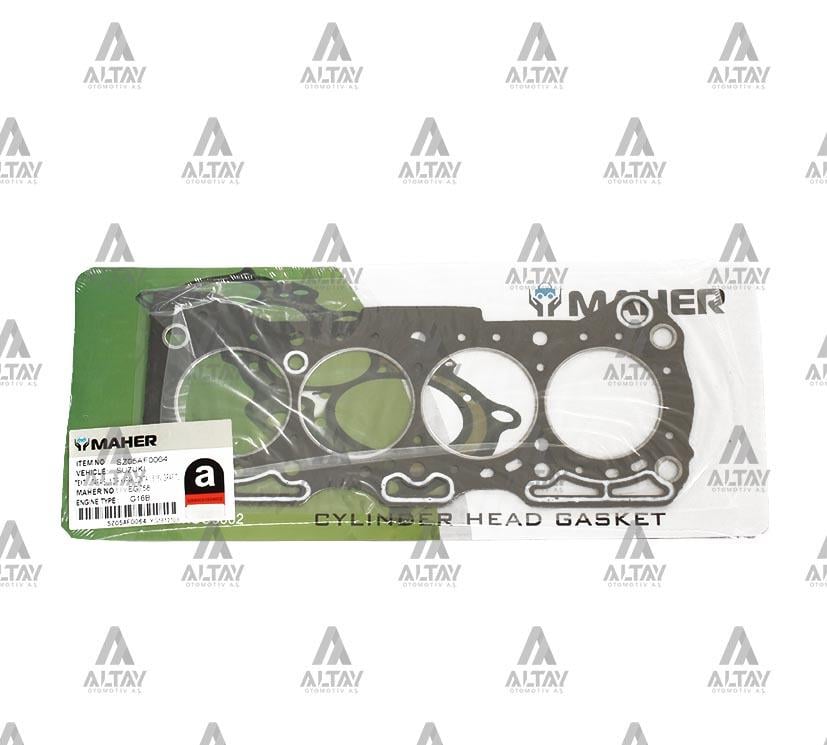 SİLİNDİR KAPAK CONTASI VITARA 88-91 1.6 / SWIFT 90-00 1.6 / BALENO 95-02 / G16A / G16B GRAFİTLİ