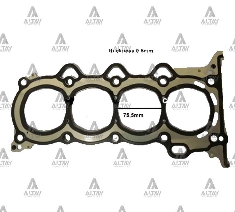 SİLİNDİR KAPAK CONTASI YARIS  99-02 1.3cc / 2NZ-FE ÇELİK