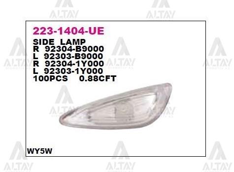 SİNYAL LAMBASI ÇAMURLUK I-10 13-18 /PICANTO 13-17 SAĞ