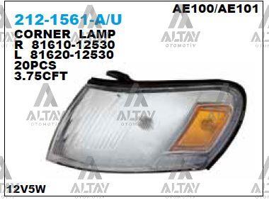 SİNYAL LAMBASI COROLLA  93-95 ÇIKINTILI SARI DUYLU SOL