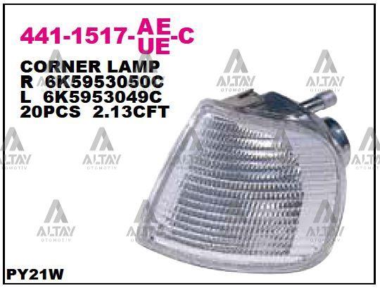 SİNYAL LAMBASI POLOCLASSIC / CADDY / IBIZA  97-00 BEYAZ SAĞ