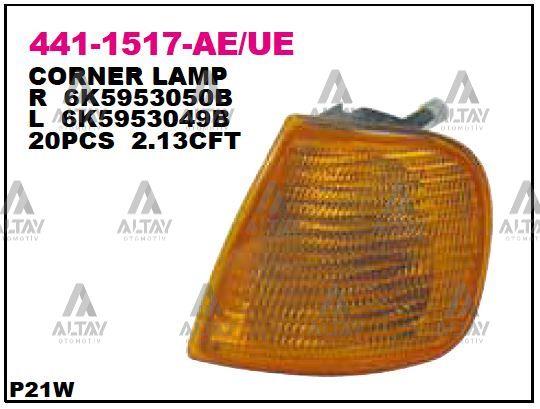 SİNYAL LAMBASI POLOCLASSIC / CADDY / IBIZA  97-00 SARI SOL