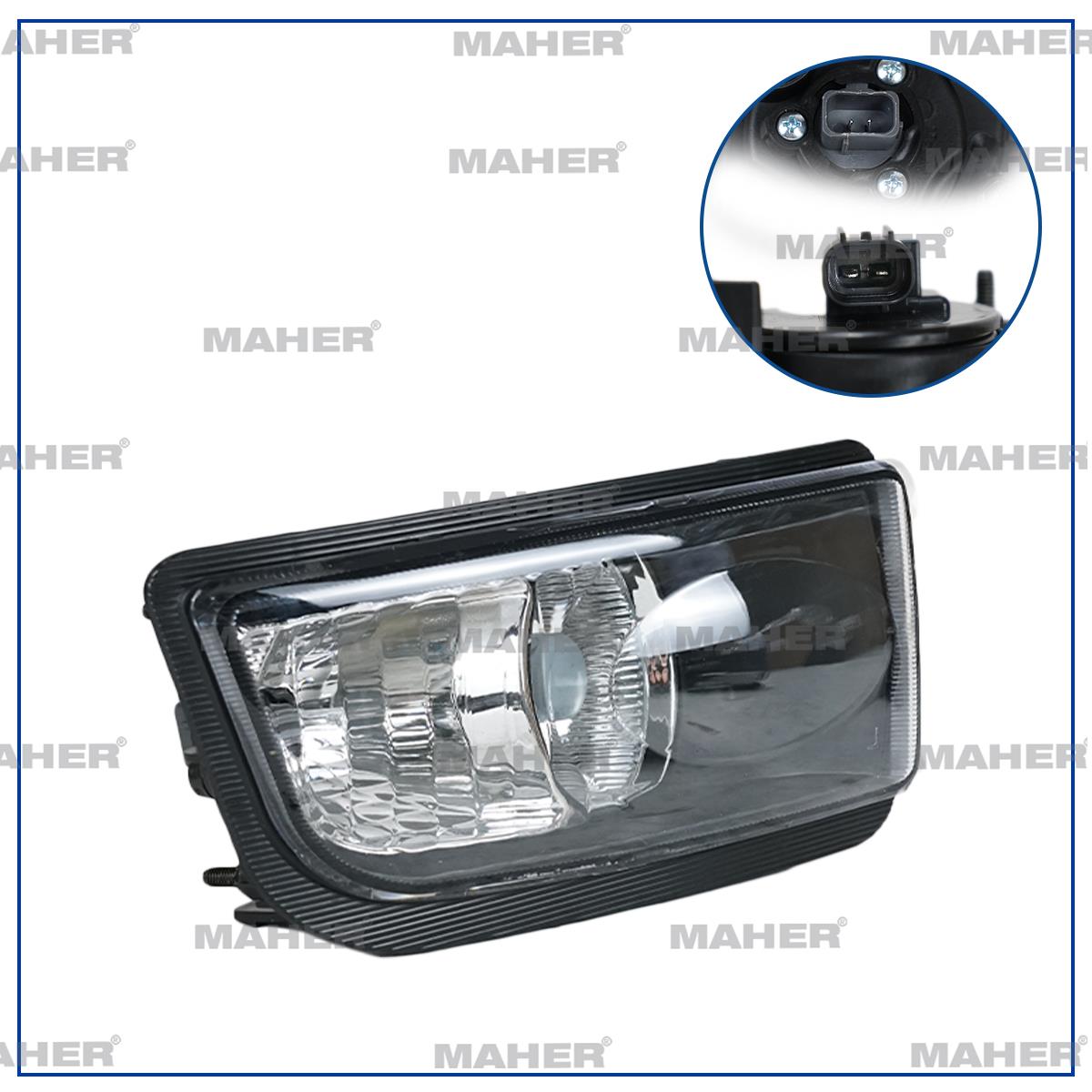 SİS LAMBASI D-MAX 12-15 KARE SAĞ