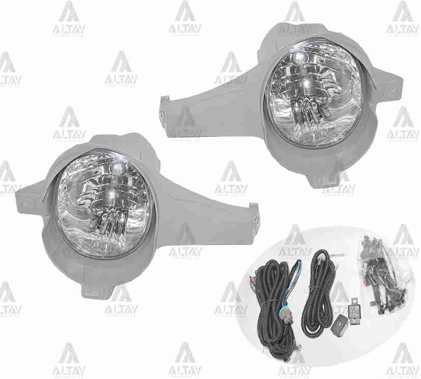 SİS LAMBASI HILUX 05-14 VIGO DUYLU ÖN SAĞ-SOL TAKIM TESİSATLI