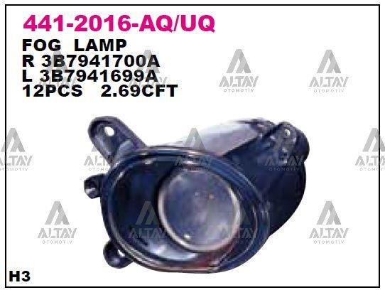 SİS LAMBASI PASSAT 01-05 SOL