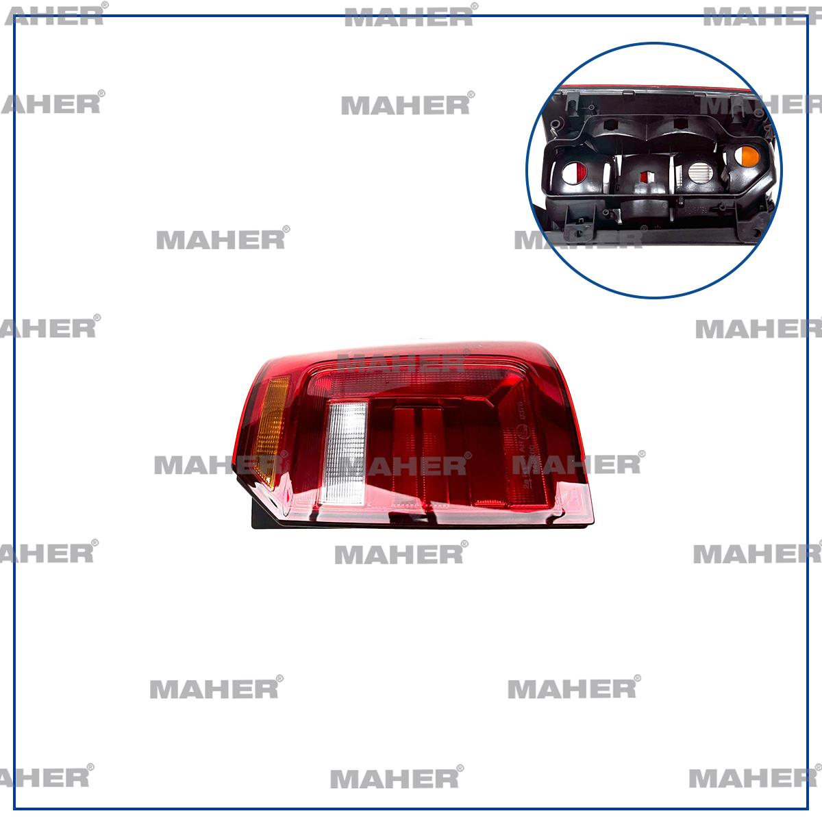 STOP LAMBASI CADDY 16-20 ÇİFT BAGAJ KAPAK SAĞ