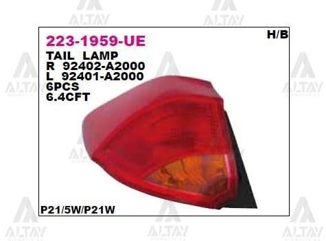 STOP LAMBASI CEED 12-18 5K HB. SAĞ