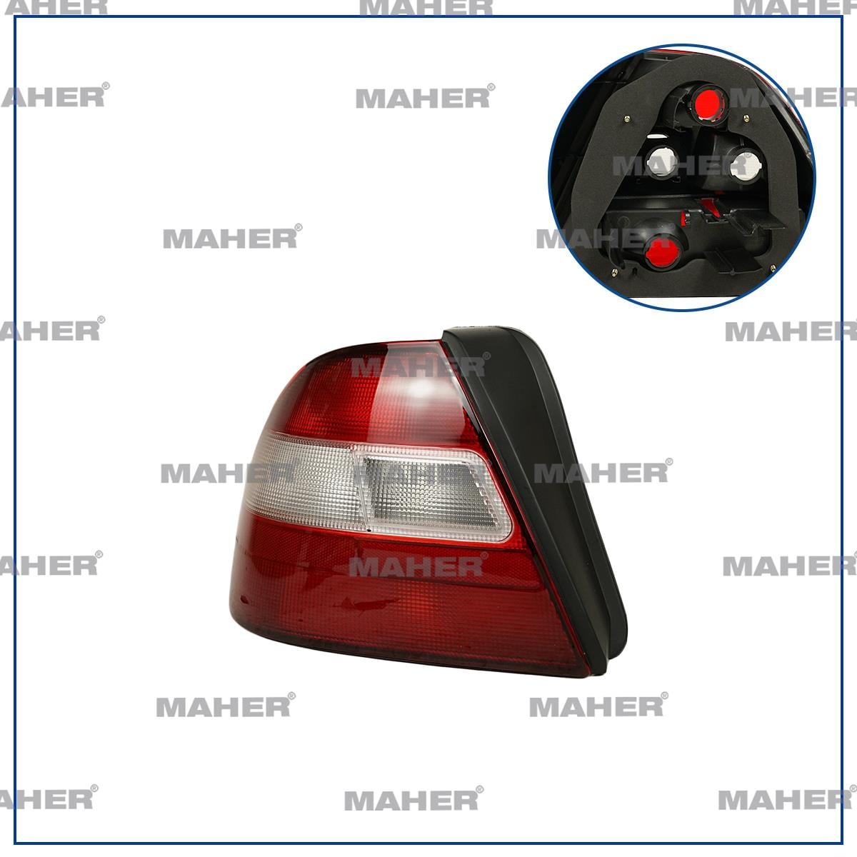 STOP LAMBASI EURO CIVIC 96-98 KIRMIZI BEYAZ SOL