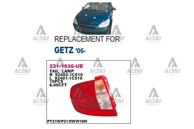 STOP LAMBASI GETZ 06-11 SOL