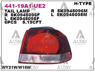 STOP LAMBASI GOLF6 DIŞ 09-13 HELLA TİP SAĞ KOYU