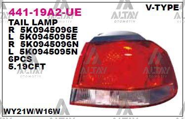 STOP LAMBASI GOLF6 DIŞ 09-13 VALEO TİP SOL