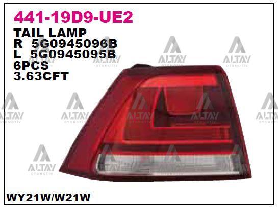 STOP LAMBASI GOLF7 13= SOL DIŞ FÜME