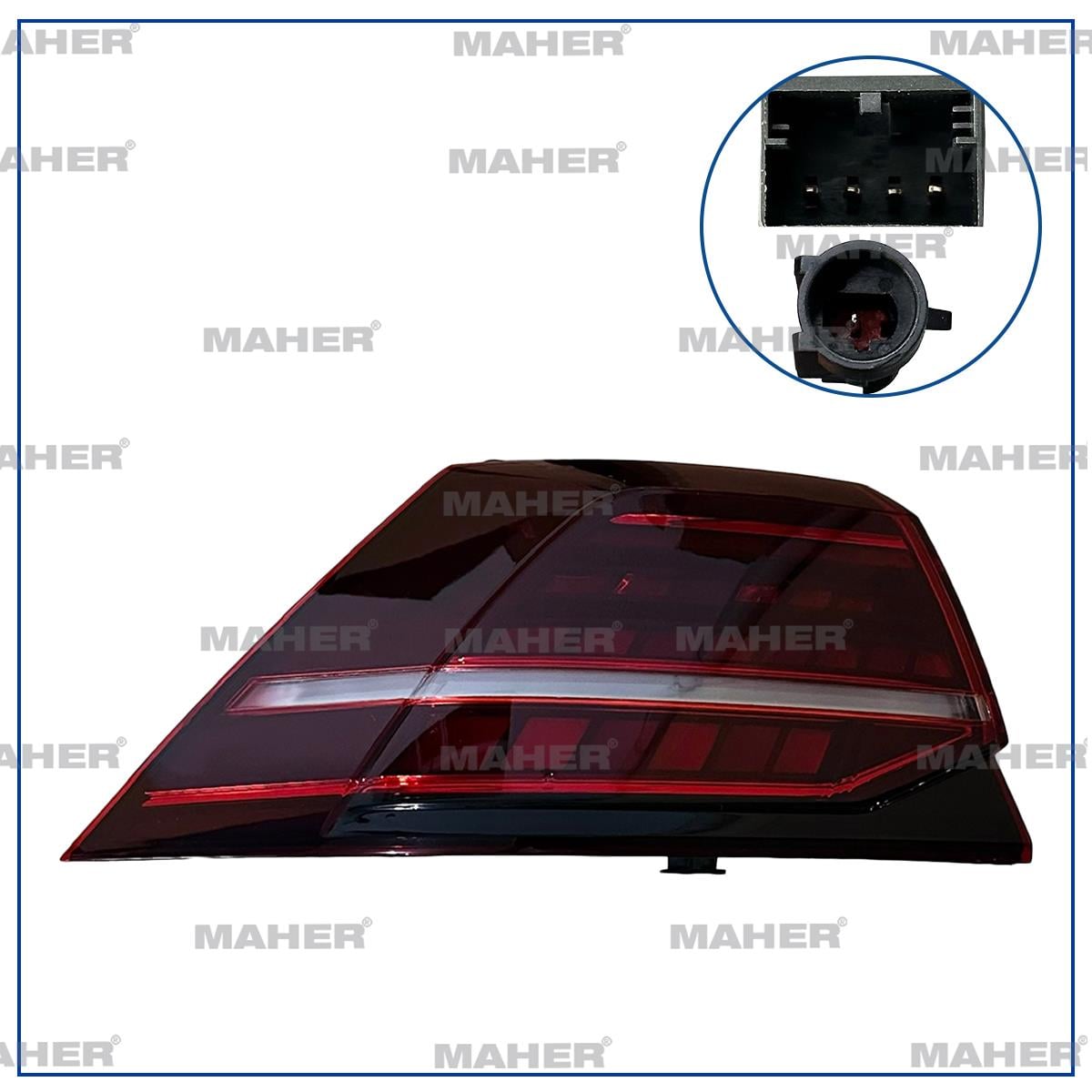 STOP LAMBASI GOLF7 17-20 DIŞ SOL LED HIGHLINE