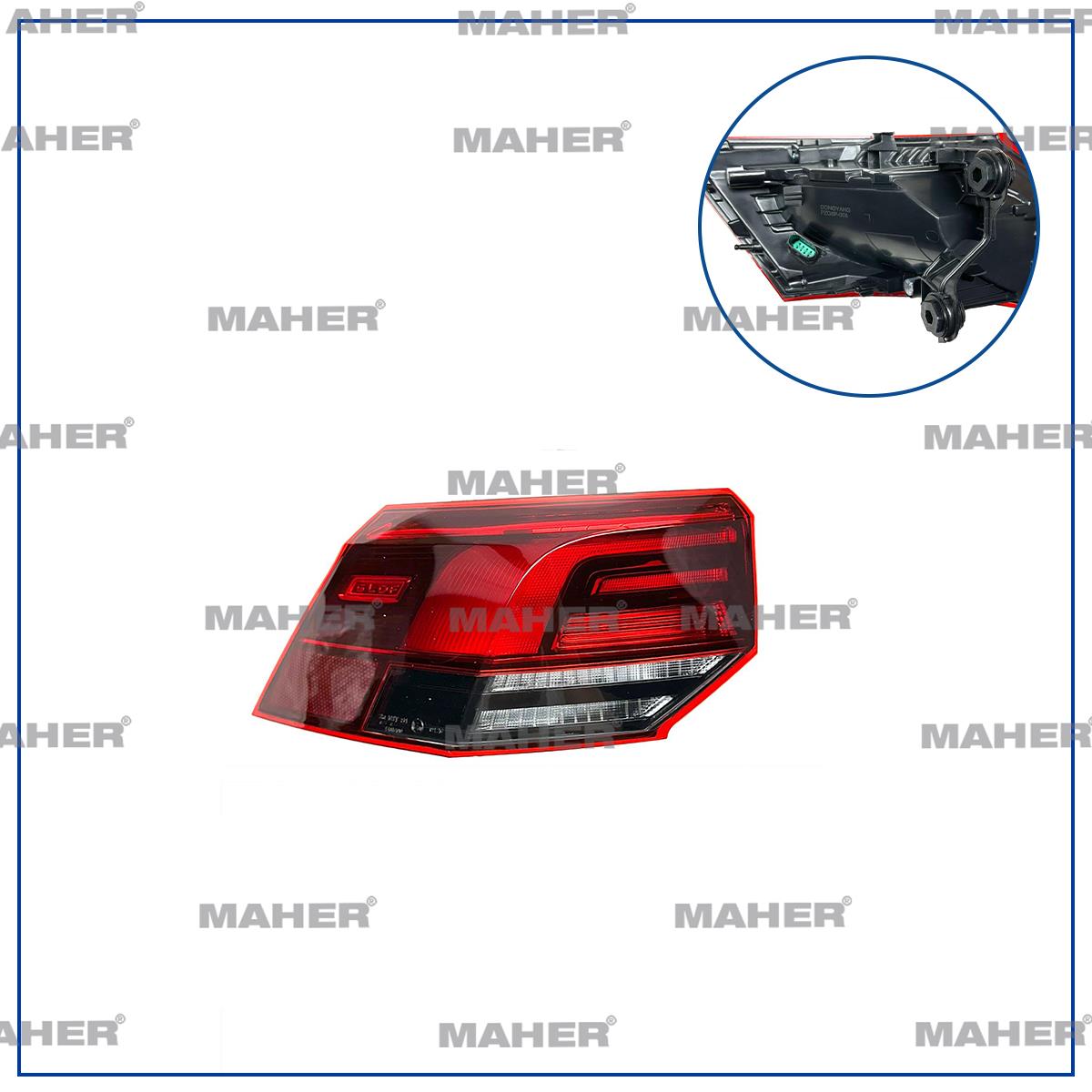 STOP LAMBASI GOLF7 21= LED TREND-COMF. DIŞ SOL