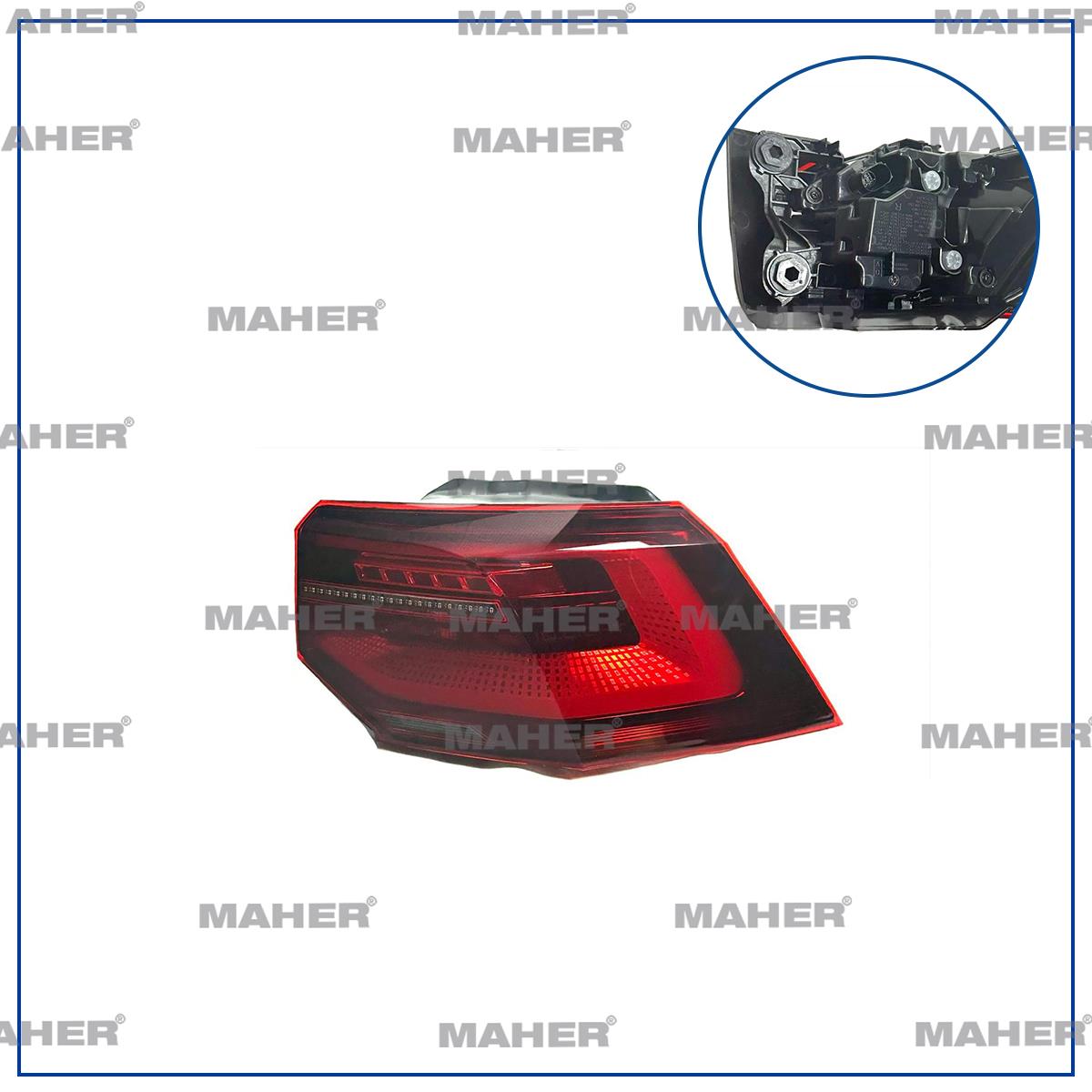 STOP LAMBASI GOLF8 21= DIŞ SAĞ LED HIGHLINE