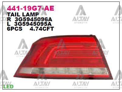 STOP LAMBASI PASSAT 14-19 DIŞ SOL LED COMFORT.