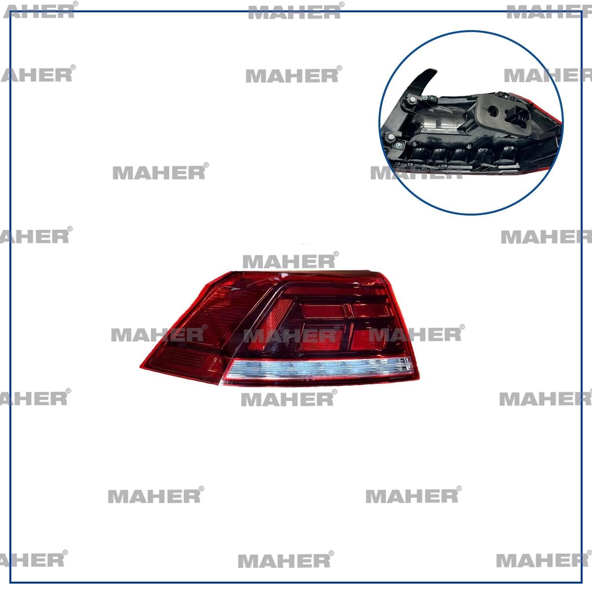 STOP LAMBASI PASSAT 20= LED DIŞ SOL