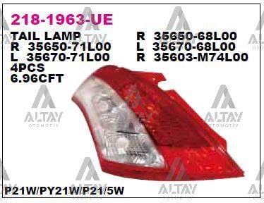 STOP LAMBASI SWIFT 11-16 SOL