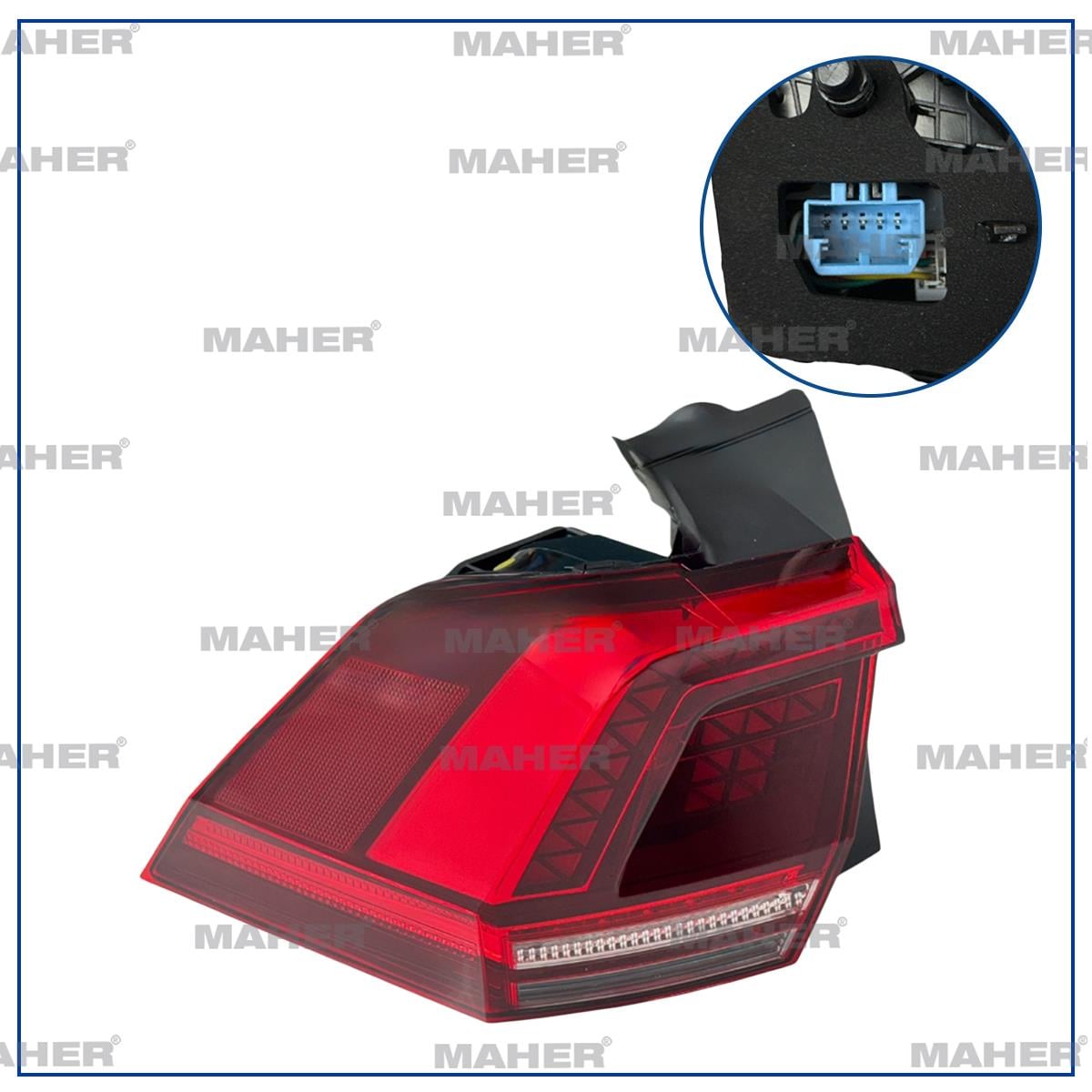 STOP LAMBASI TIGUAN 16-20 DIŞ SOL LED TREND-COMF.