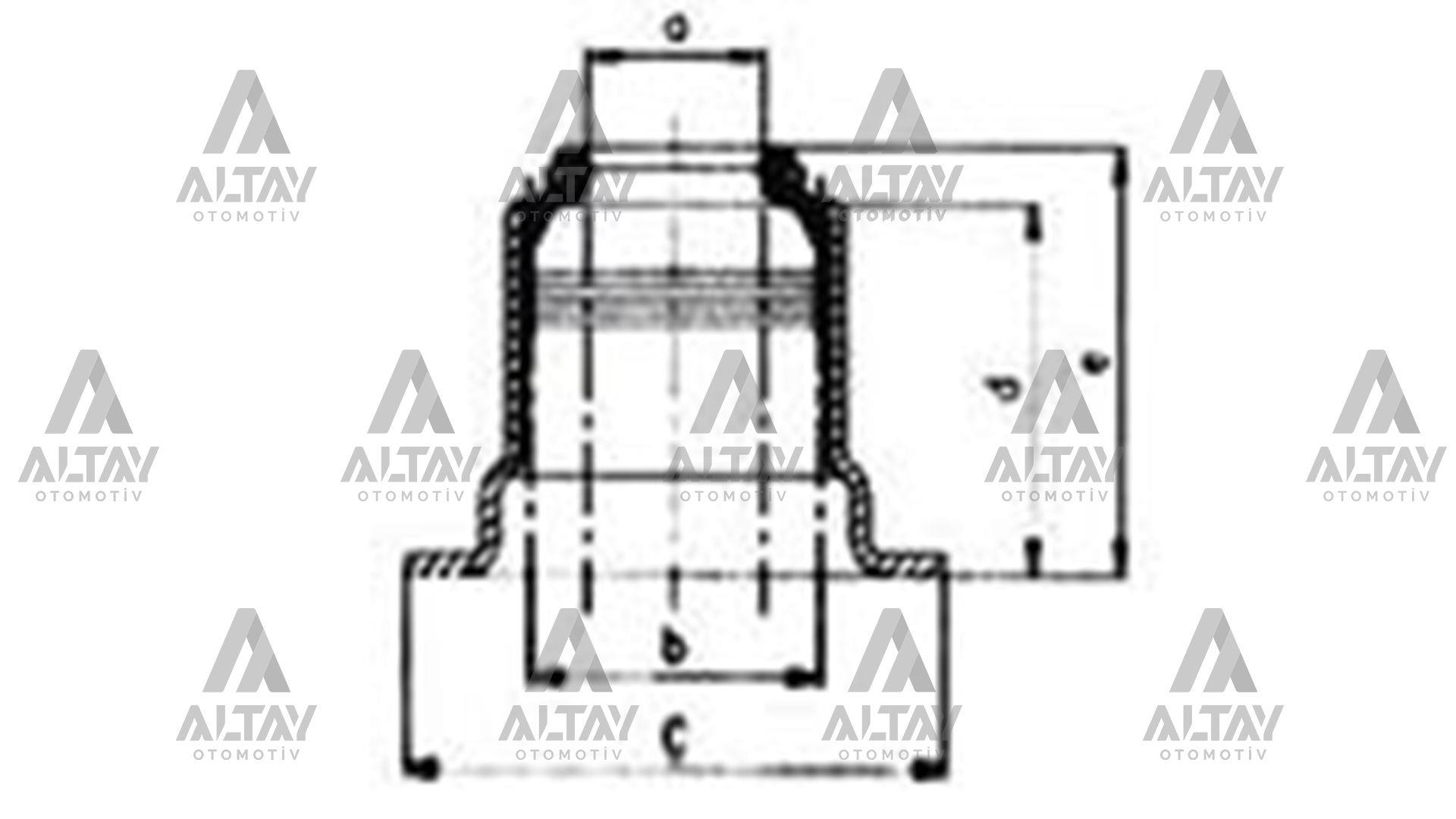 SUPAP LASTİĞİ BRAVO II / DOBLO 1.6JTD / 147-156 1.9JTD / MITO 1.6JTD / 5mm (5x10x23,4x15,4)