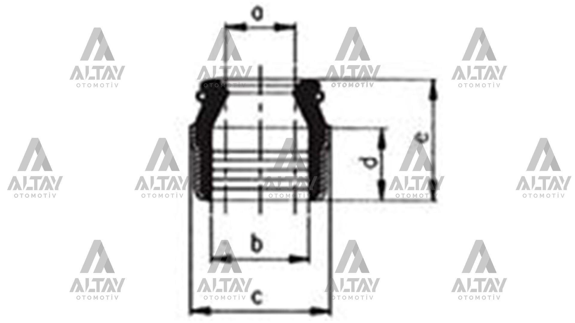 SUPAP LASTİĞİ DOBLO / EXPRESS / KANGOO / LAGUNA / MEGANE (7x9,80x13,20x5x10)