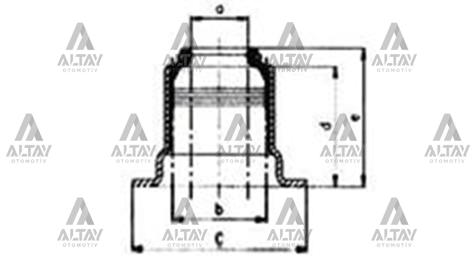 SUPAP LASTİĞİ TRANSIT 2.5D / M12 - M15 (8,93x14,73x29,3x17,45x23,4)
